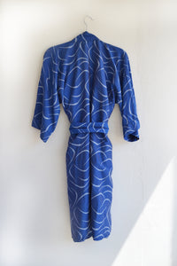 Raw Silk Pool Robe