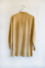 Gold Silk Tunic Blouse