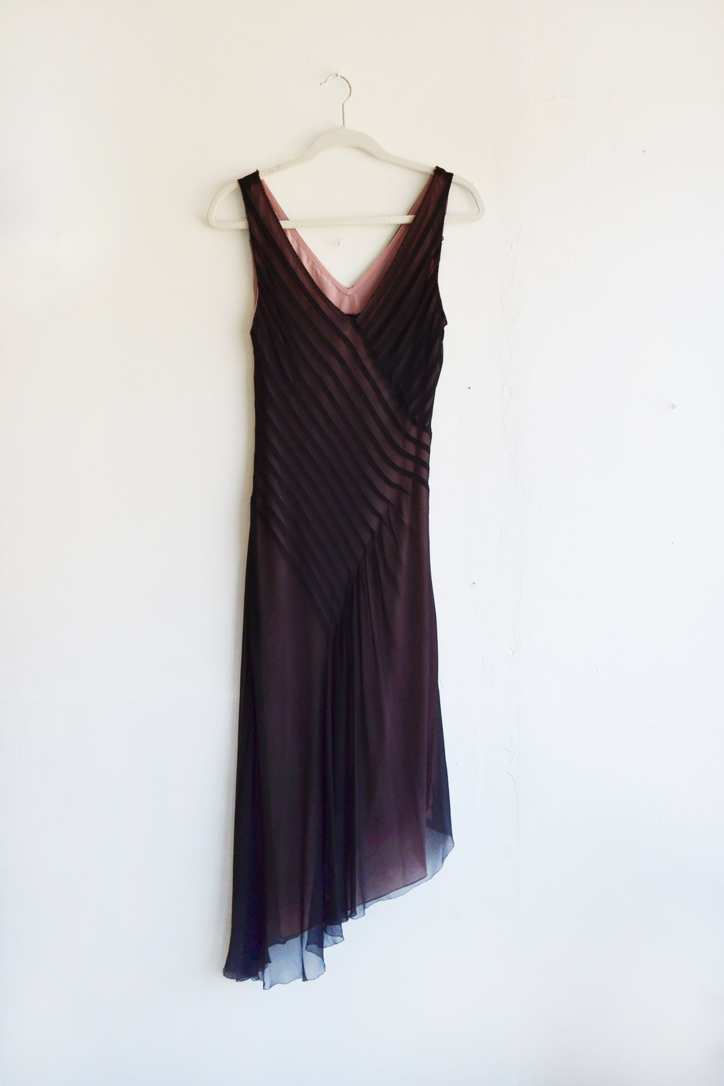 Silk Pleated Dress