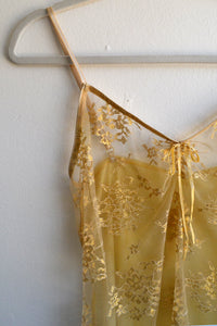 Gold Lace Camisole