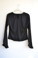 Silk Ruffle Blouse