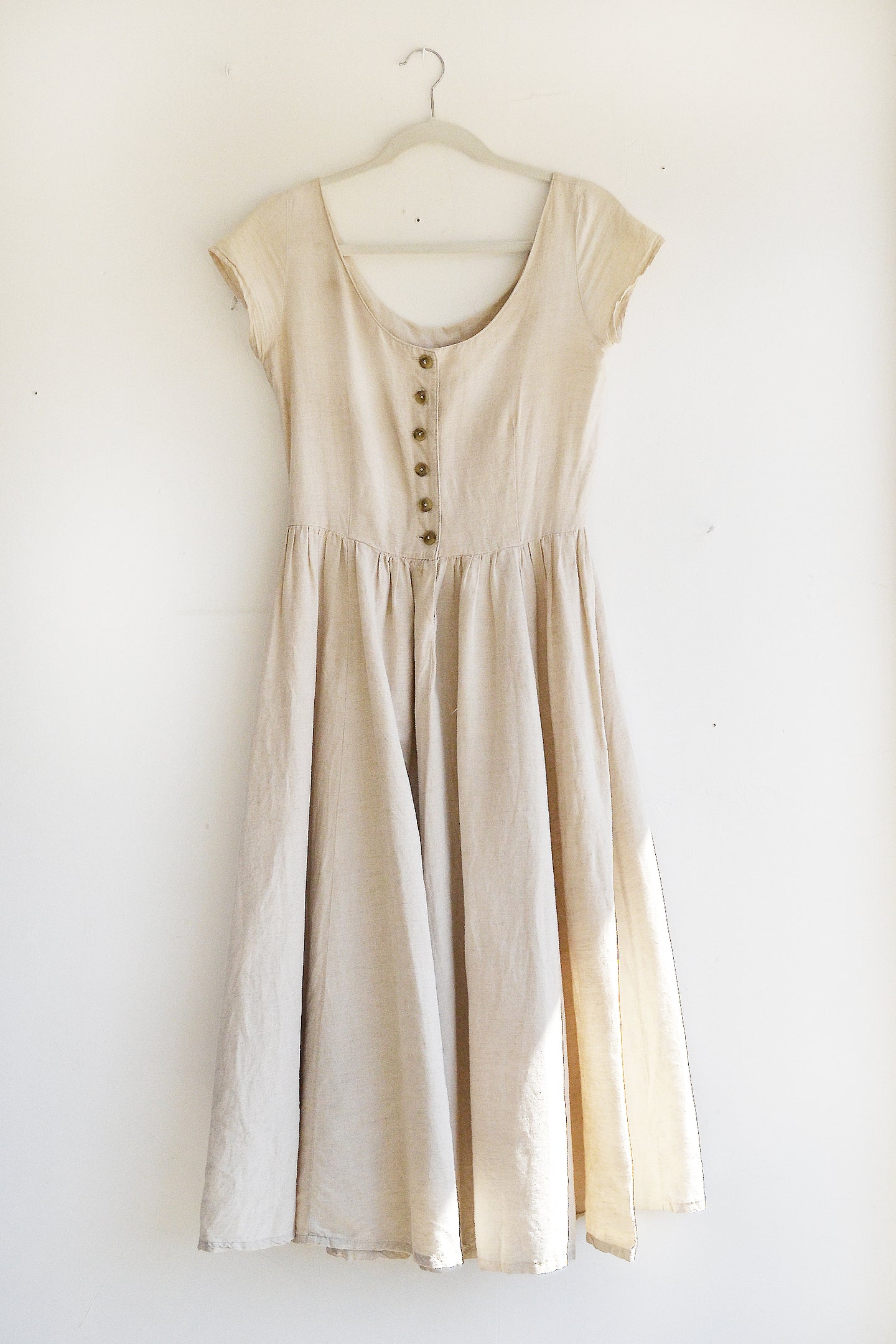 Esprit Cotton Linen Midi Dress Rosen Esprit Cotton Linen Midi Dress Rosen