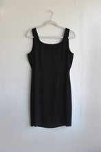 Black Silk Mini Dress