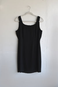 Black Silk Mini Dress