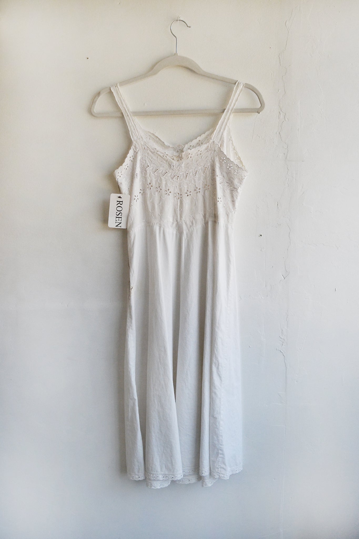 1940s Cotton Slip Dress Rosen 1940s Cotton Slip Dress Rosen