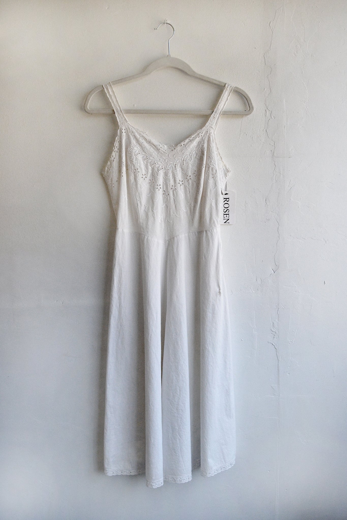 1940s Cotton Slip Dress Rosen 1940s Cotton Slip Dress Rosen