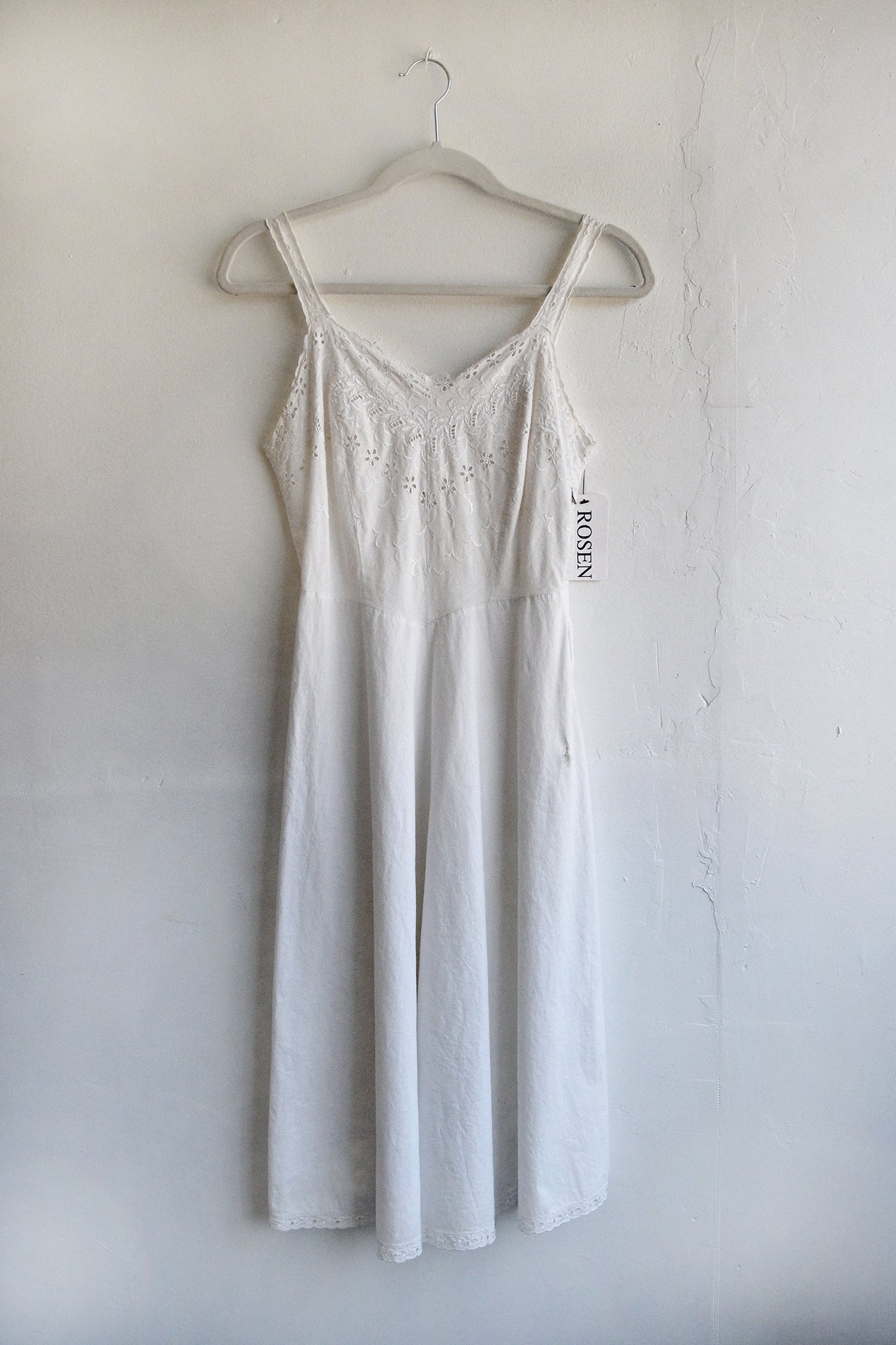 1940s Cotton Slip Dress