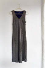 90s Silk Midi Dress